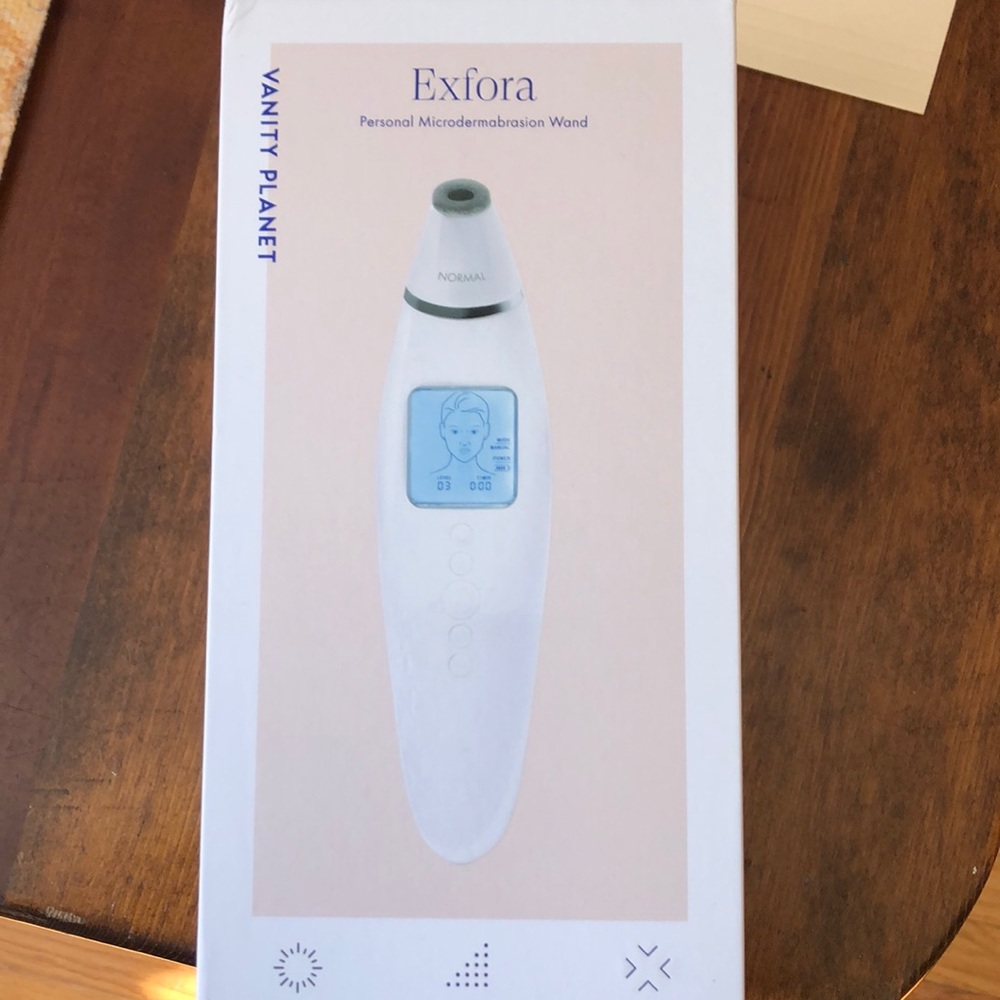 NEW! Never used! Exfora Personal Microdermabrasion Wand